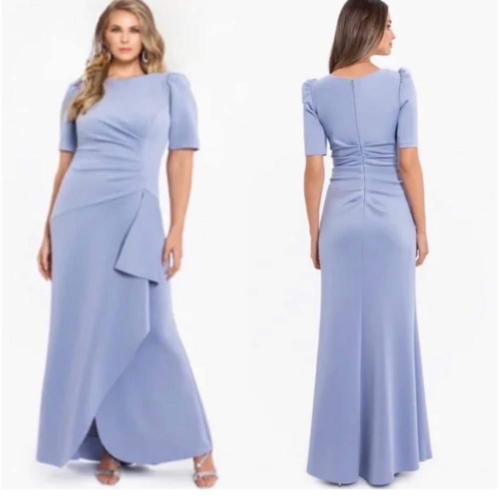 Nwt Xscape Size 22W Dress Sky Blue